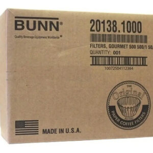 BUNN 20138.1000 PAPER FILTERS 500 PZ